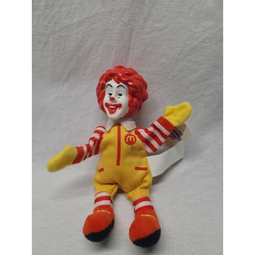 McDonald’s 2002 Ronald McDonald Plush Toy 6" Finger Puppet